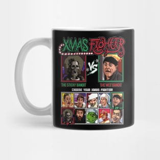 Xmas Fighter - Sticky Bandits vs Wet Bandits Mug